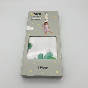 Moon and Stars Kids Hanging Height Growth Chart, Safari Animal Themed NEW IN BOX